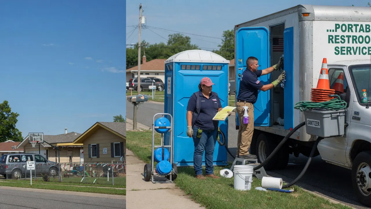 Porta Potty Rental in Tracy, IA near me